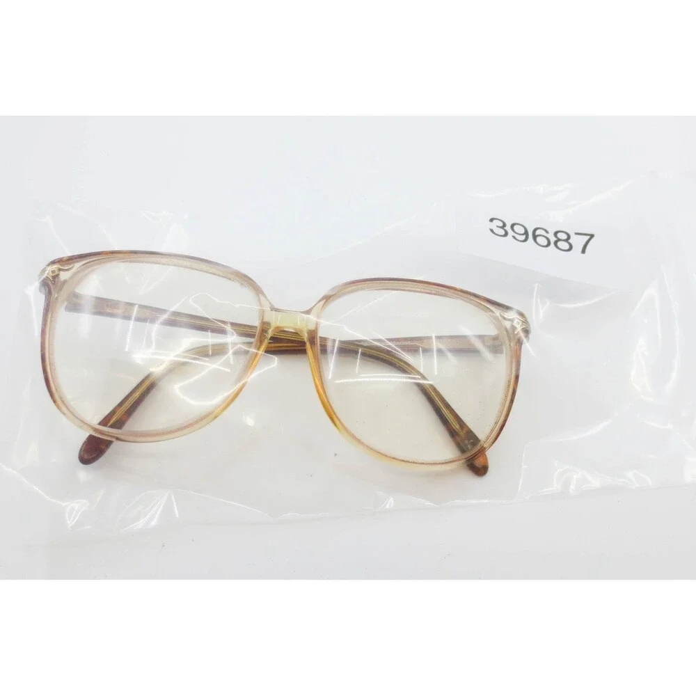 Monet MT-28 BRN Marine Eyeglasses Brown Tortoise Oversized Round Frames Gold